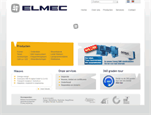 Tablet Screenshot of elmec.nl