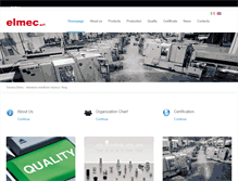 Tablet Screenshot of elmec.biz